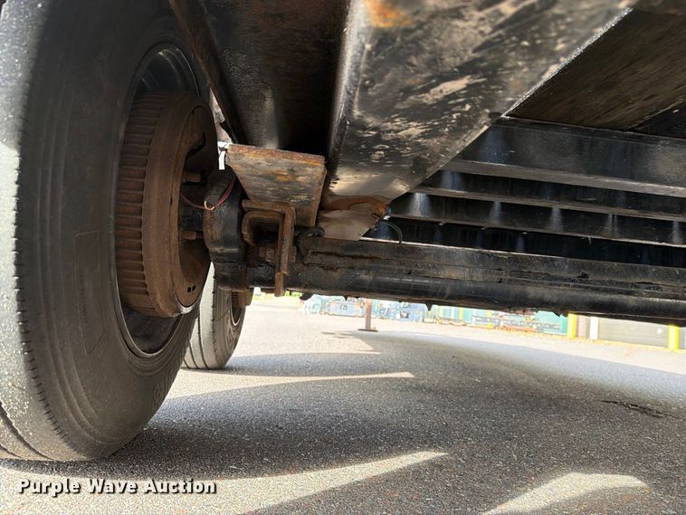 image for item EX1071 2014 Felling tilt deck equipment trailer