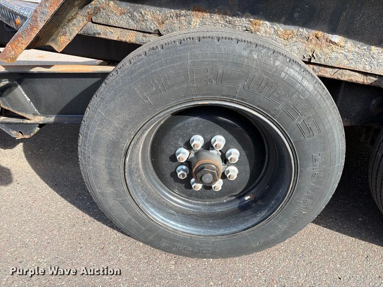 image for item EX1071 2014 Felling tilt deck equipment trailer
