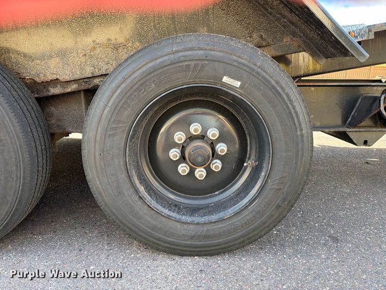 image for item EX1071 2014 Felling tilt deck equipment trailer