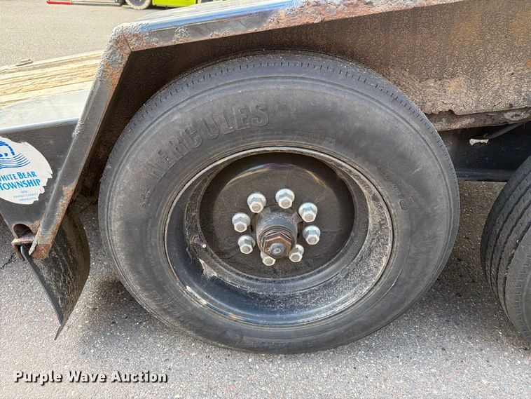 image for item EX1071 2014 Felling tilt deck equipment trailer