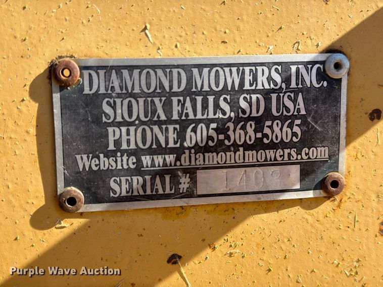 image for item EX1089 Diamond Mowers Inc tree saw
