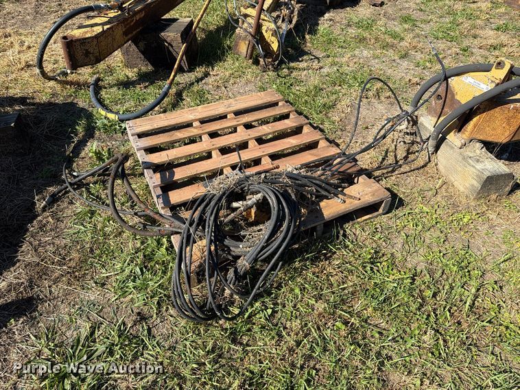 image for item EX1094 (3) Side boom mower arms