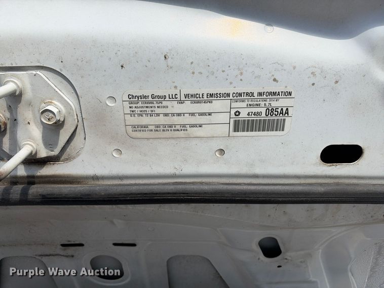 image for item EX1524 2014 Dodge Charger Police 