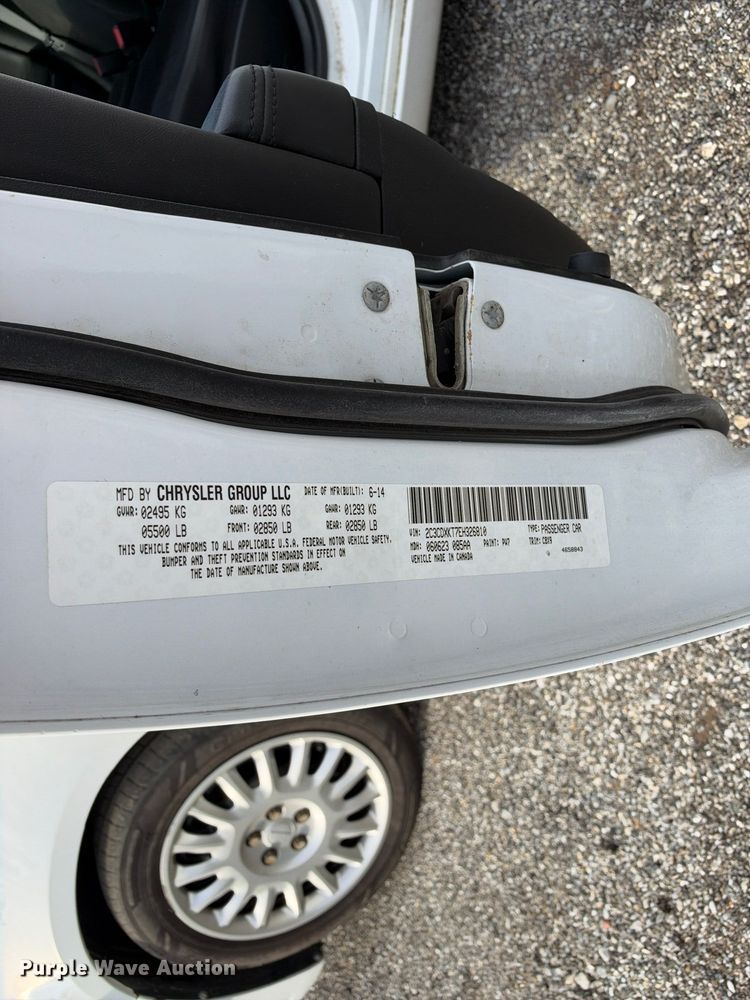 image for item EX1524 2014 Dodge Charger Police 