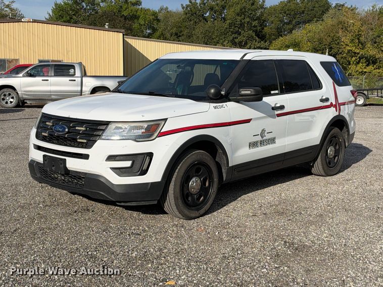 image for item EX1525 2016 Ford Explorer Police 