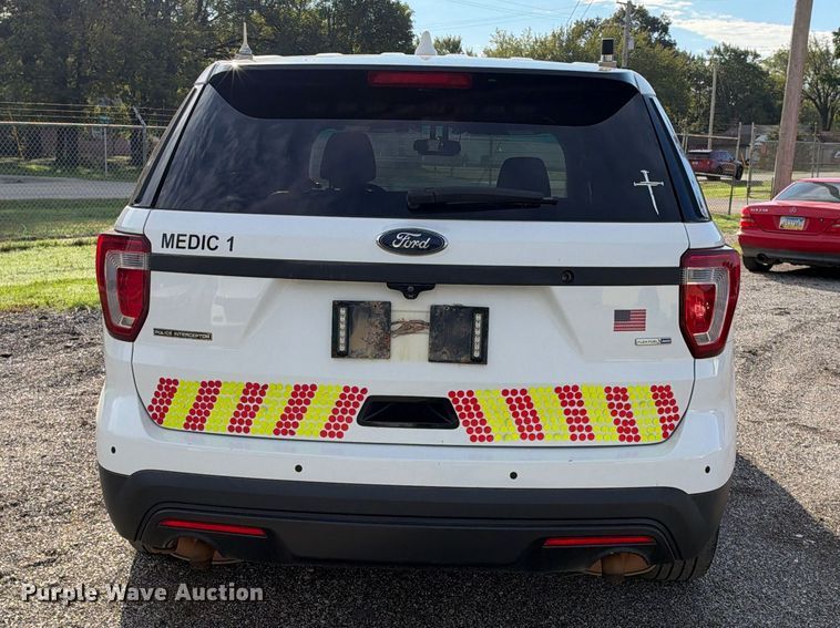 image for item EX1525 2016 Ford Explorer Police 