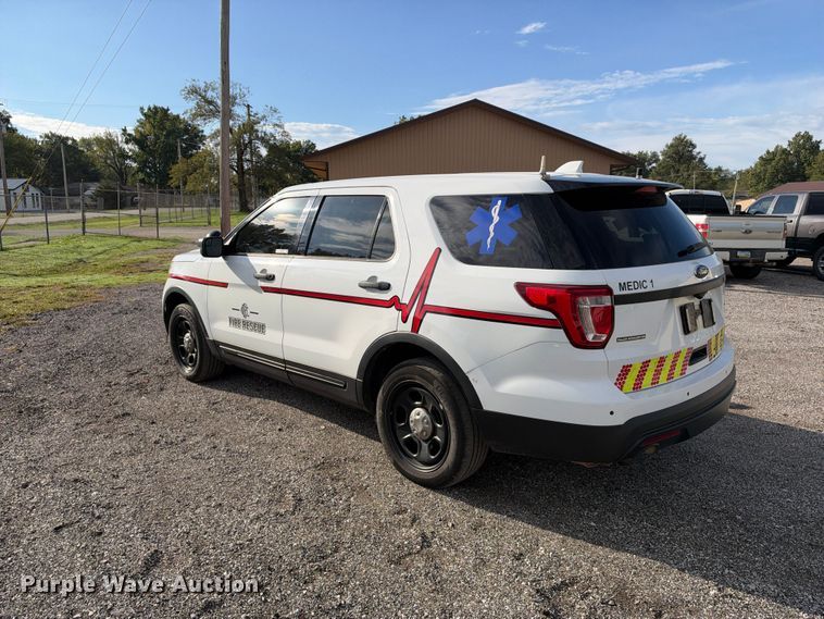image for item EX1525 2016 Ford Explorer Police 