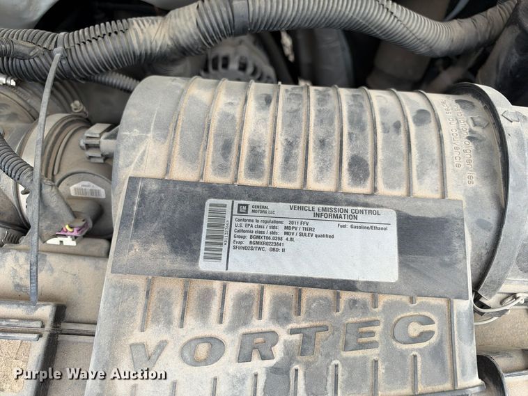 image for item EX1529 2011 Chevrolet Express 2500 van