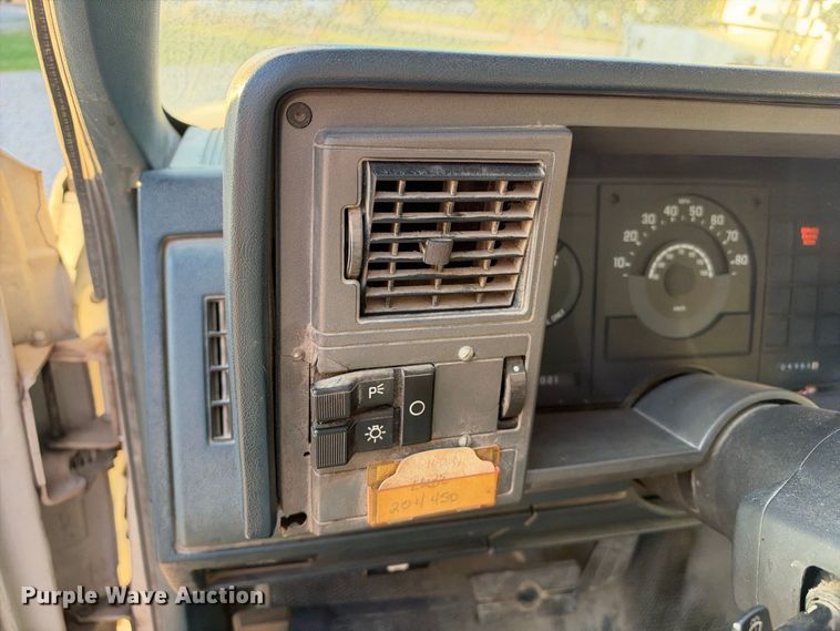 image for item EX2442 1989 Chevrolet C3500 pickup truck