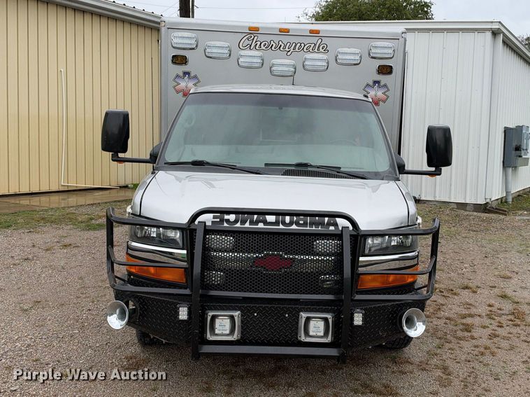 image for item EX2460 2012 Chevrolet Express G4500 ambulance