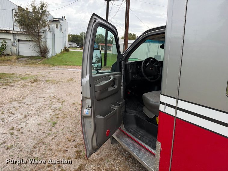 image for item EX2460 2012 Chevrolet Express G4500 ambulance