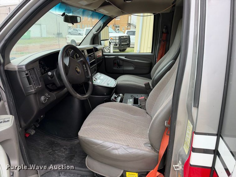 image for item EX2460 2012 Chevrolet Express G4500 ambulance