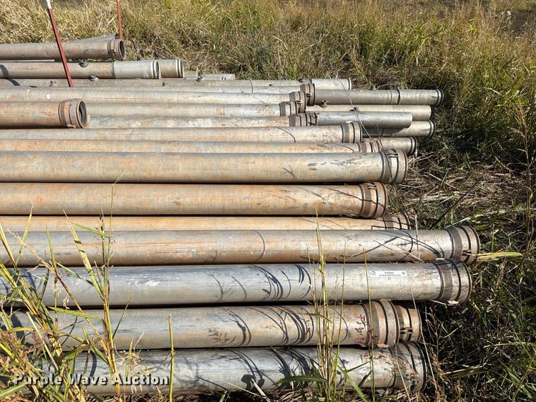 image for item EX5002 (95) pieces of irrigation pipe