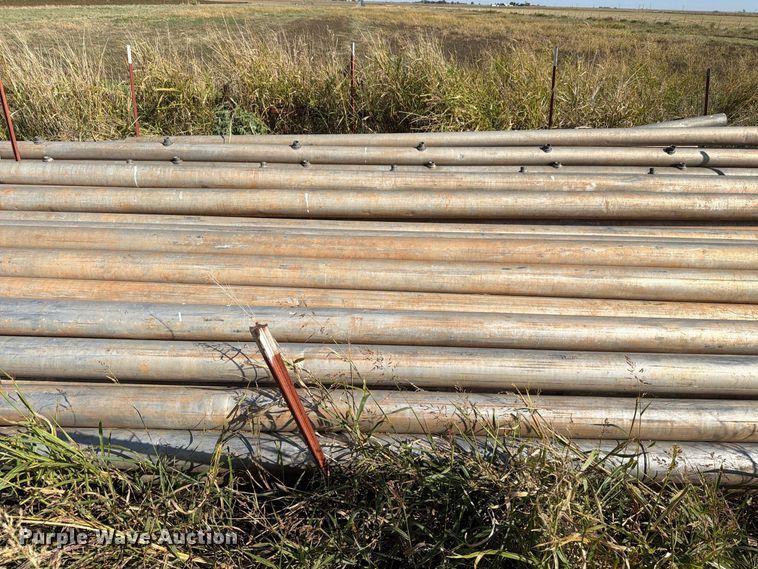 image for item EX5002 (95) pieces of irrigation pipe