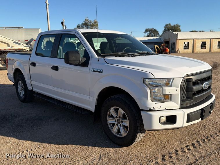image for item FB8990 2016 Ford F150 Crew Cab pickup truck