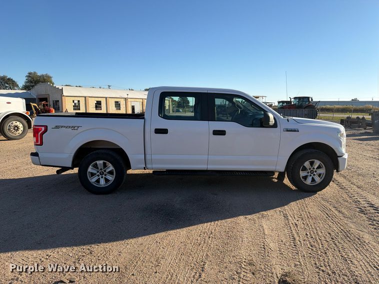 image for item FB8990 2016 Ford F150 Crew Cab pickup truck