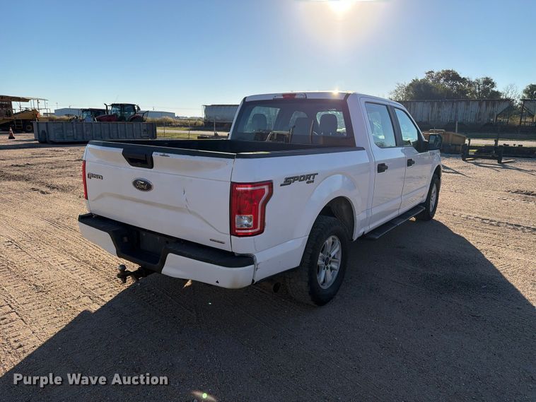 image for item FB8990 2016 Ford F150 Crew Cab pickup truck