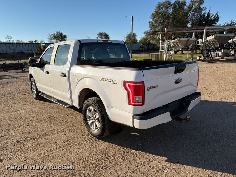 image for item FB8990 2016 Ford F150 Crew Cab pickup truck
