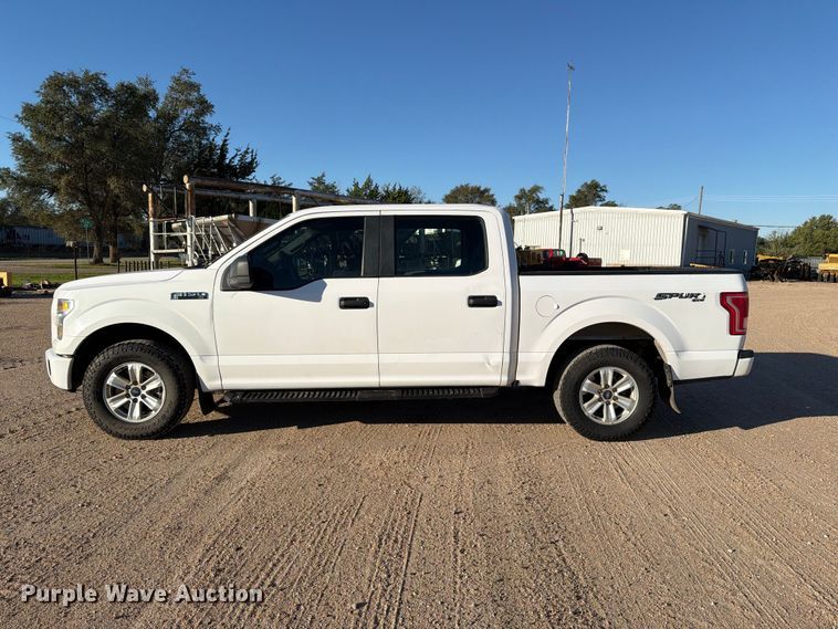 image for item FB8990 2016 Ford F150 Crew Cab pickup truck