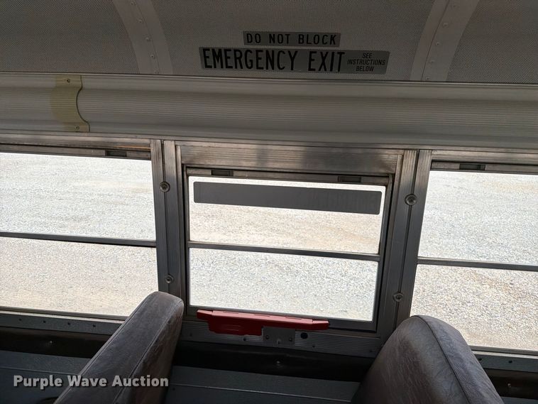 image for item FC0007 2004 Blue Bird school bus