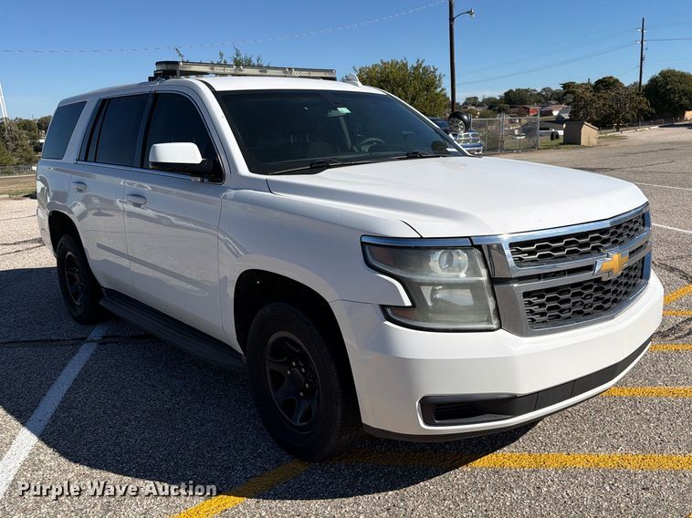 image for item FC0033 2015 Chevrolet Tahoe Police SUV