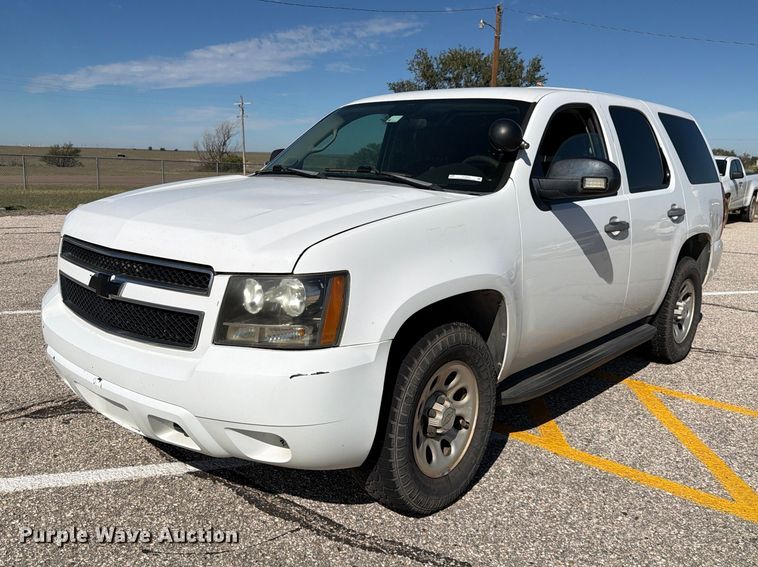 2009 Chevrolet Tahoe Police SUV