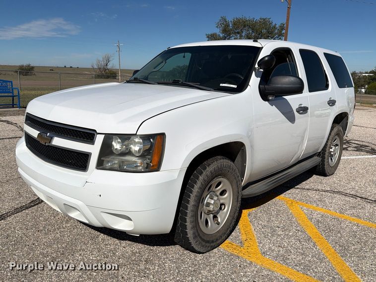 2011 Chevrolet Tahoe Police SUV