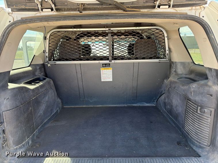 image for item FC0036 2011 Chevrolet Tahoe Police SUV