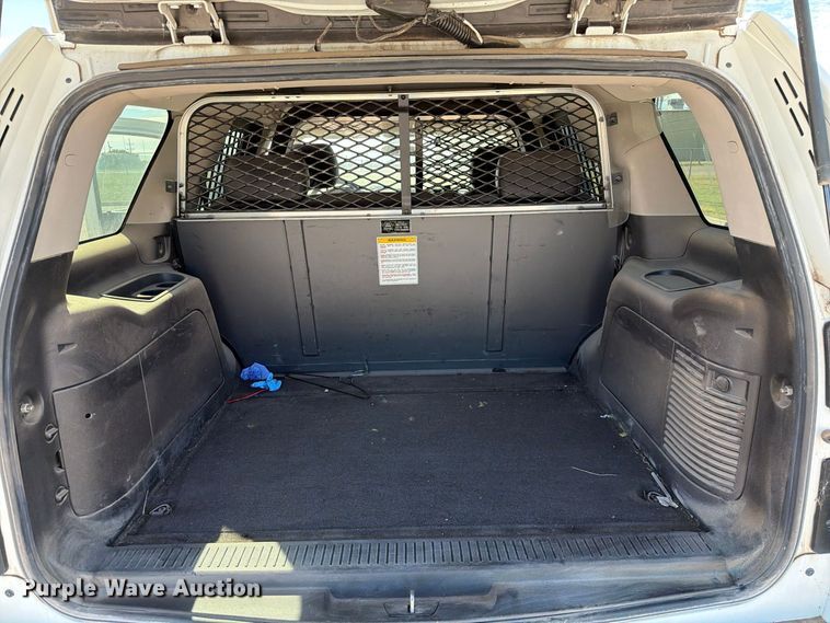 image for item FC0037 2009 Chevrolet Tahoe Police Special Service SUV