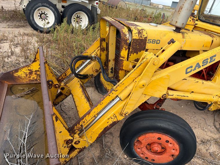 image for item FC0054 Case 580 backhoe