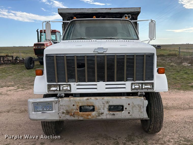 image for item FC0057 1985 Chevrolet Kodiak 70 dump truck
