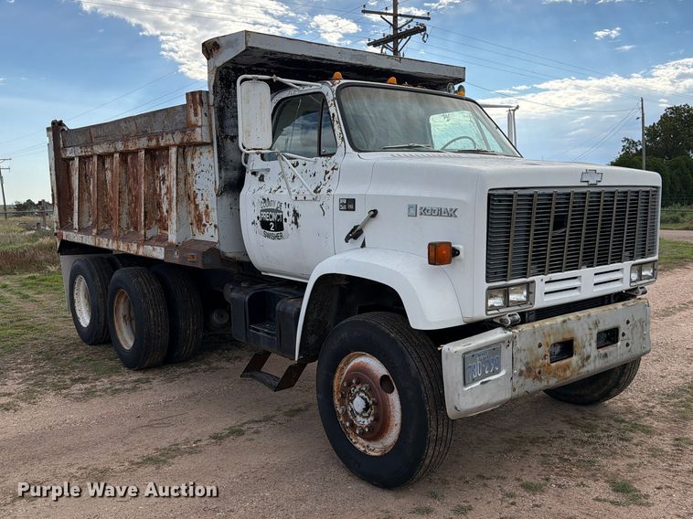 image for item FC0057 1985 Chevrolet Kodiak 70 dump truck