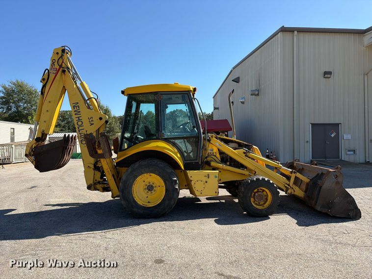 image for item FC3424 2001 New Holland LB90 backhoe
