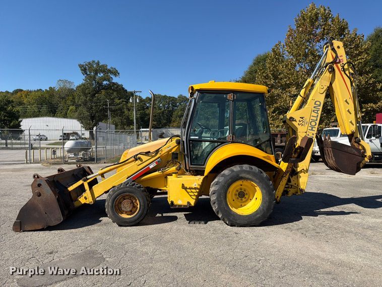image for item FC3424 2001 New Holland LB90 backhoe