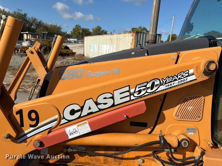 image for item FG0795 2007 Case 580 Super M Series 2 backhoe