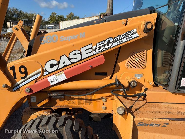 image for item FG0795 2007 Case 580 Super M Series 2 backhoe