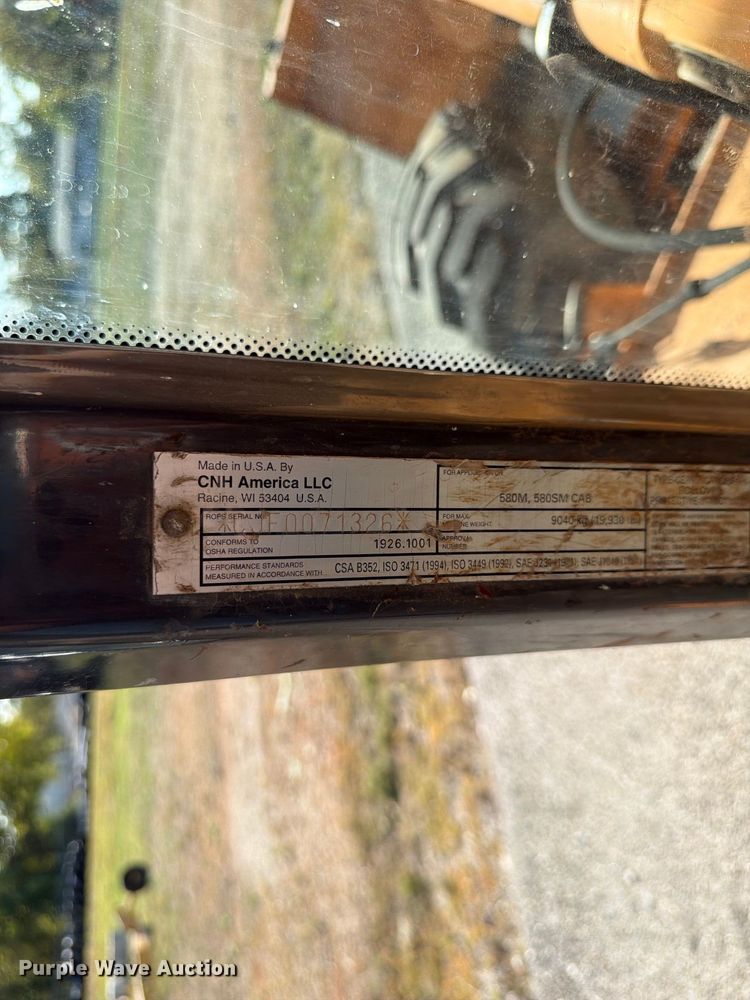 image for item FG0795 2007 Case 580 Super M Series 2 backhoe