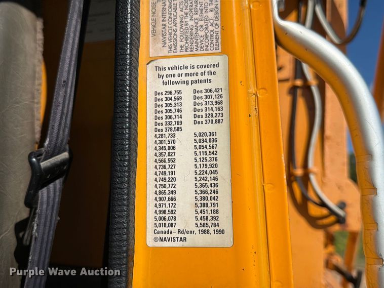 image for item FG0796 2000 International 4900 dump truck