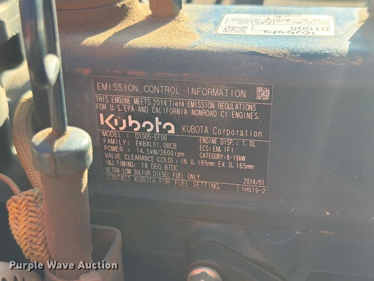 image for item FG0801 2014 Bomag BMP 8500 trench compactor