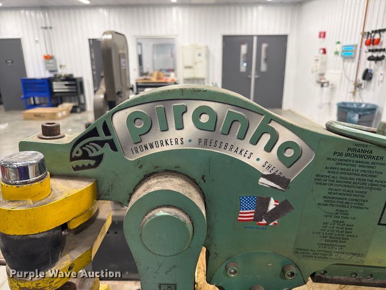 image for item FG0803 Piranha P36 ironworker