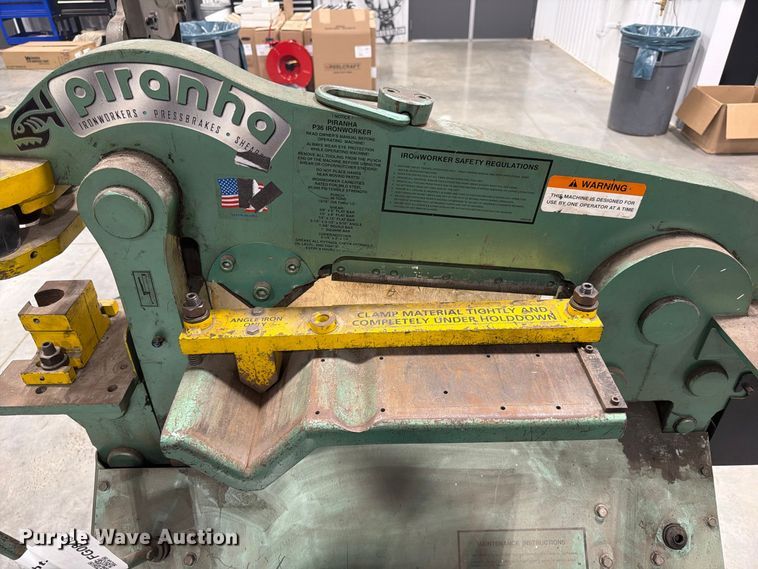 image for item FG0803 Piranha P36 ironworker