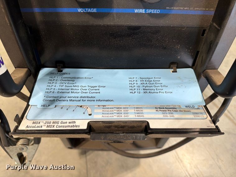 image for item FG0804 Miller Millermatic 252 welder