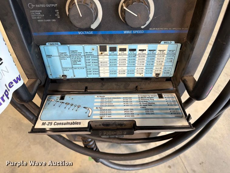 image for item FG0807 Miller Millermatic 252 welder