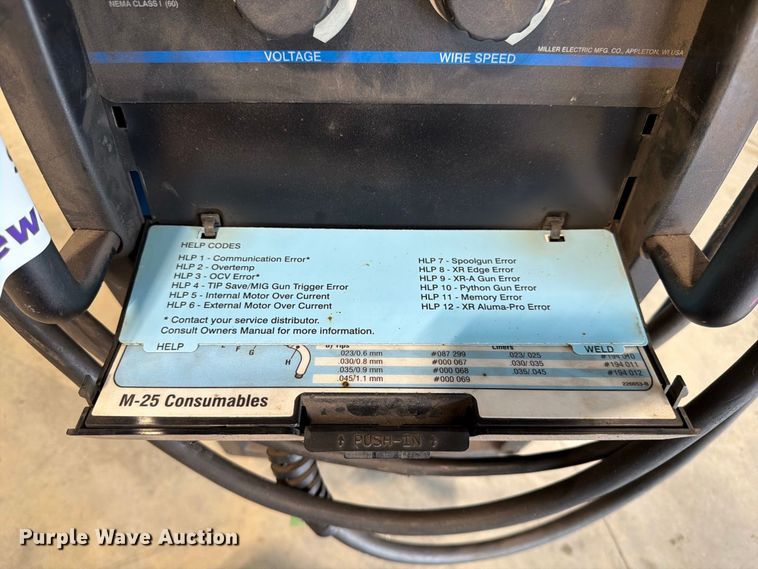 image for item FG0807 Miller Millermatic 252 welder