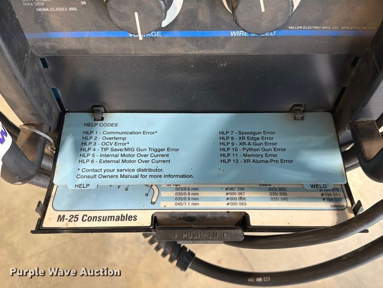 image for item FG0808 Miller Millermatic 252 welder