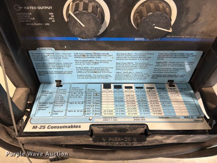 image for item FG0809 Miller Millermatic 252 welder
