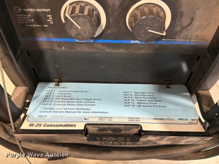 image for item FG0809 Miller Millermatic 252 welder