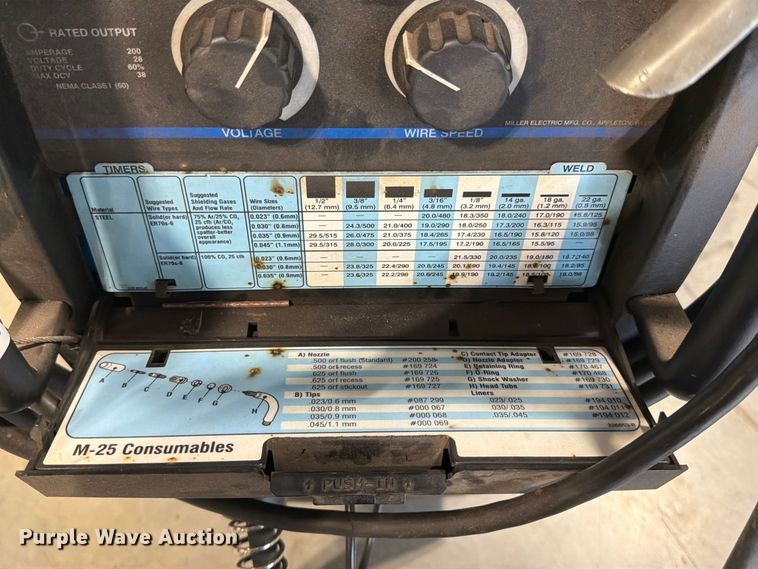 image for item FG0810 Miller Millermatic 252 welder