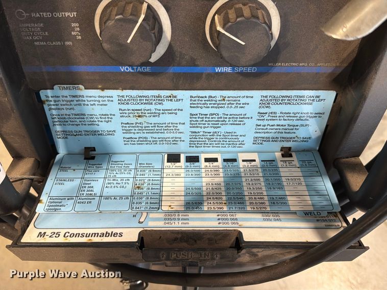 image for item FG0810 Miller Millermatic 252 welder