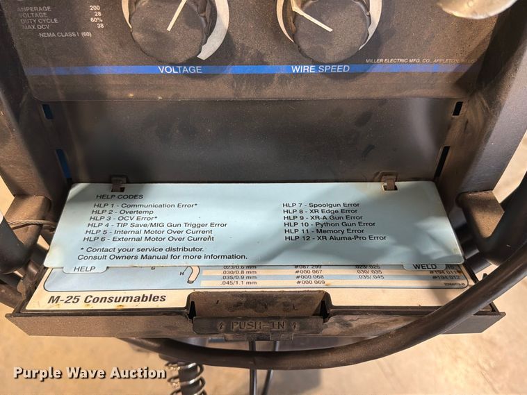 image for item FG0810 Miller Millermatic 252 welder